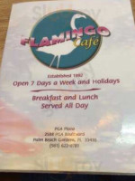 Flamingo Cafe food