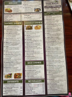 Thai Basil  menu