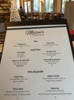 Morten's At Old Town menu