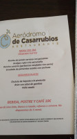 Aerodromo De Casarrubios menu