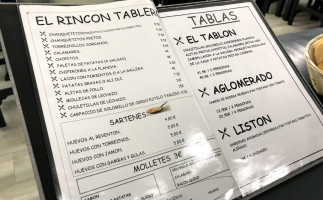 Rincon Tablero food