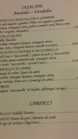 Dallitaliano menu