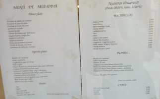 Dallitaliano menu