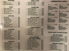 China Village menu