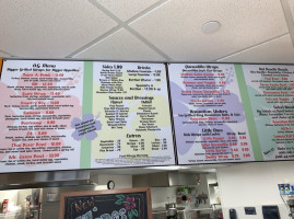 Longboards Wraps Bowls menu