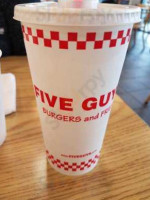 Five Guys Burgers Fries food