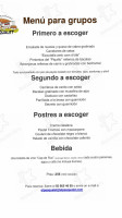 El Pasqualet menu