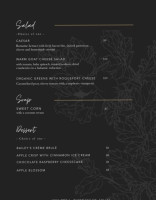Wainfleet menu