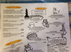 J P's Barbecue Ribs menu