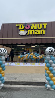 Donut Man outside
