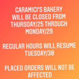 Caramici's Bakery Comida
