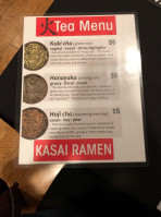 Kasai menu