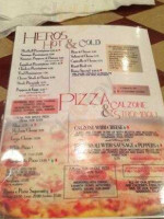 Roma Italian menu