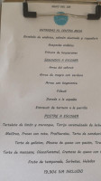 El Cantonet E Pasteleria menu