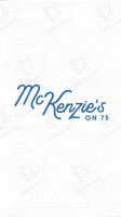Mckenzie's On 75 food