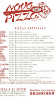 Pizzeria Nova Pizza menu