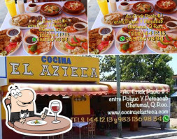 Cocina El Azteca food