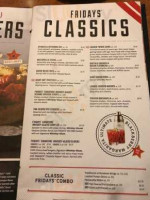 Tgi Fridays Greenwood menu