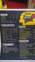 Stone Tj Pizza menu