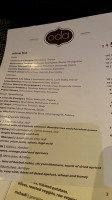 Oda Mediterranean Cuisine menu