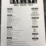 Hangry's Cardápio