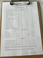 El Miradoriu menu