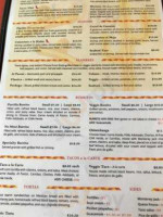La Parrilla Mexican Grill menu