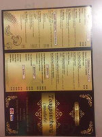 Thong Pan Chang Thai menu