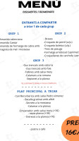 La Brúixola menu