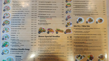 Pho Little Saigon menu