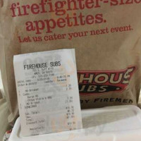 Firehouse Subs menu