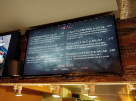 Boxd Kitchen menu