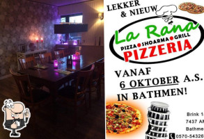 Pizzeria La Rana food