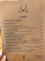 The Hard Antler menu