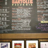 Bartoli's Pizzeria Cardápio