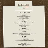 La Locanda menu