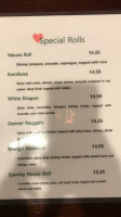 Uri Sushi Grill menu