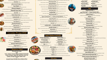 Rama 9 Thai Sushi menu