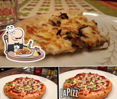 La Pizz' food