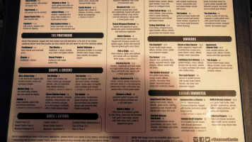 Elephant Castle menu