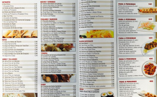 Mei - Lan Restaurante menu
