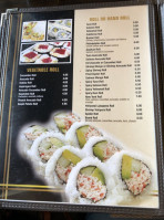 Oyama Japanese And Thai menu