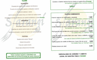 S´arangí menu