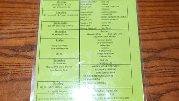 East Coast Wings Grill menu