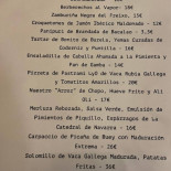 Cuatroperras Cardápio
