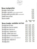 Broodjeszaak Im Cardinal menu