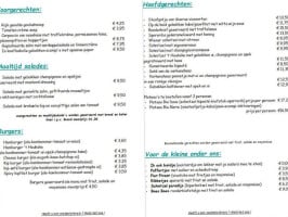 Cafetaria 't Heukske menu