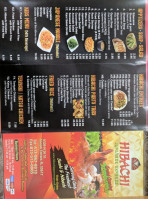 Hibachi Japanese Express menu
