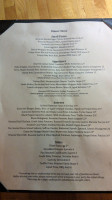 The Abbey Cambridge menu