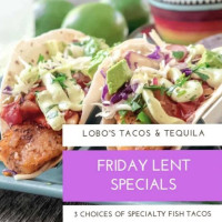 Lobo's Tacos Tequila food